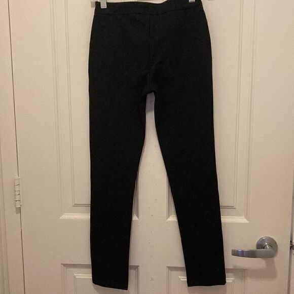 Habitual Kids Black Stretch Slim Leg Pants with Zipper Accents. Size 12. - Picture 2 of 8